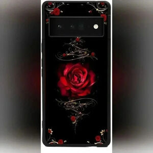 NWT Google Pixel 6 Pro Case-Red Rose